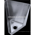 Stainless steel Urinal for public use, Wall mounted Wall Hung Stainless Steel Urinals